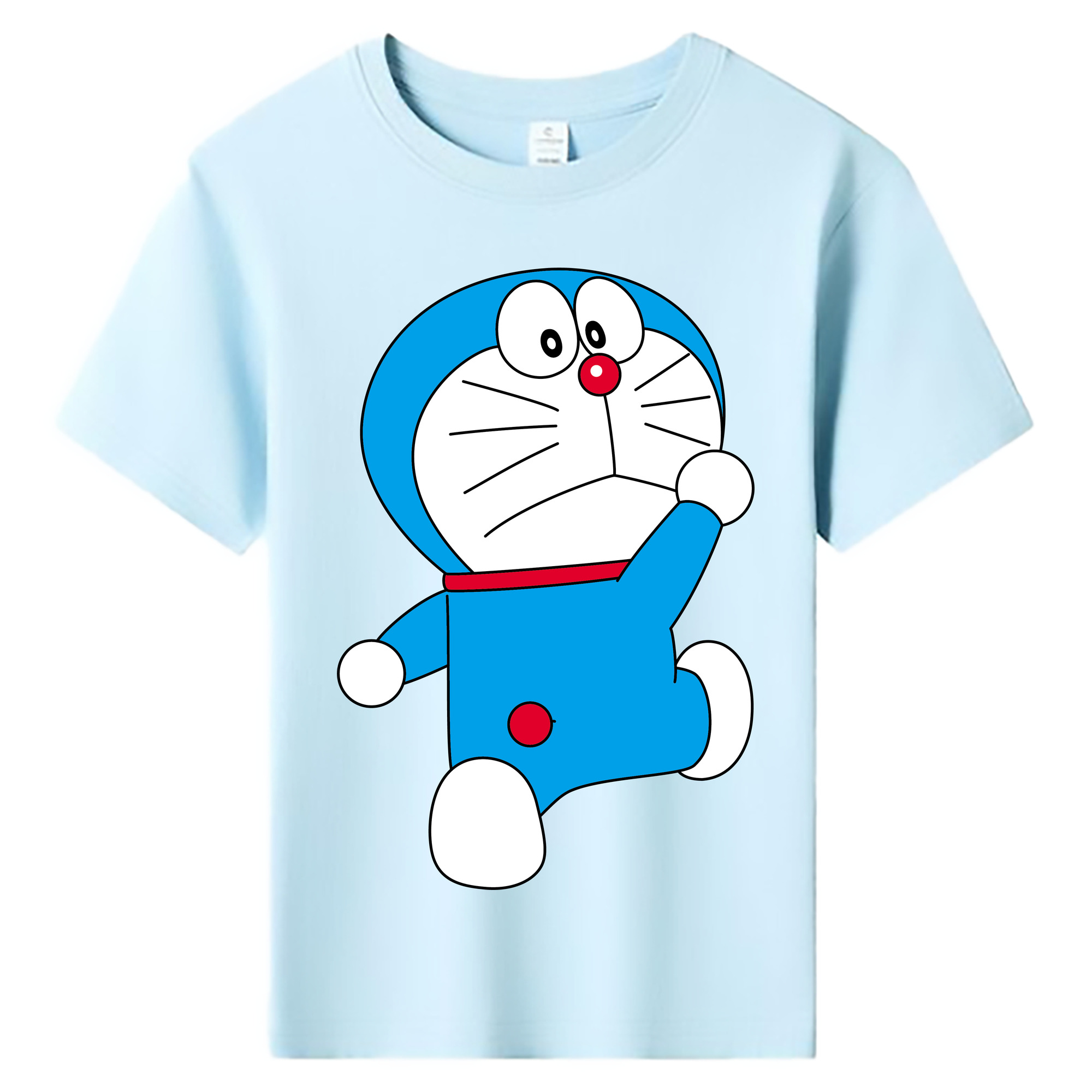 （画像用） ドラえもん Doraemon 綿100％キッズTシャツ（フロントプリント）